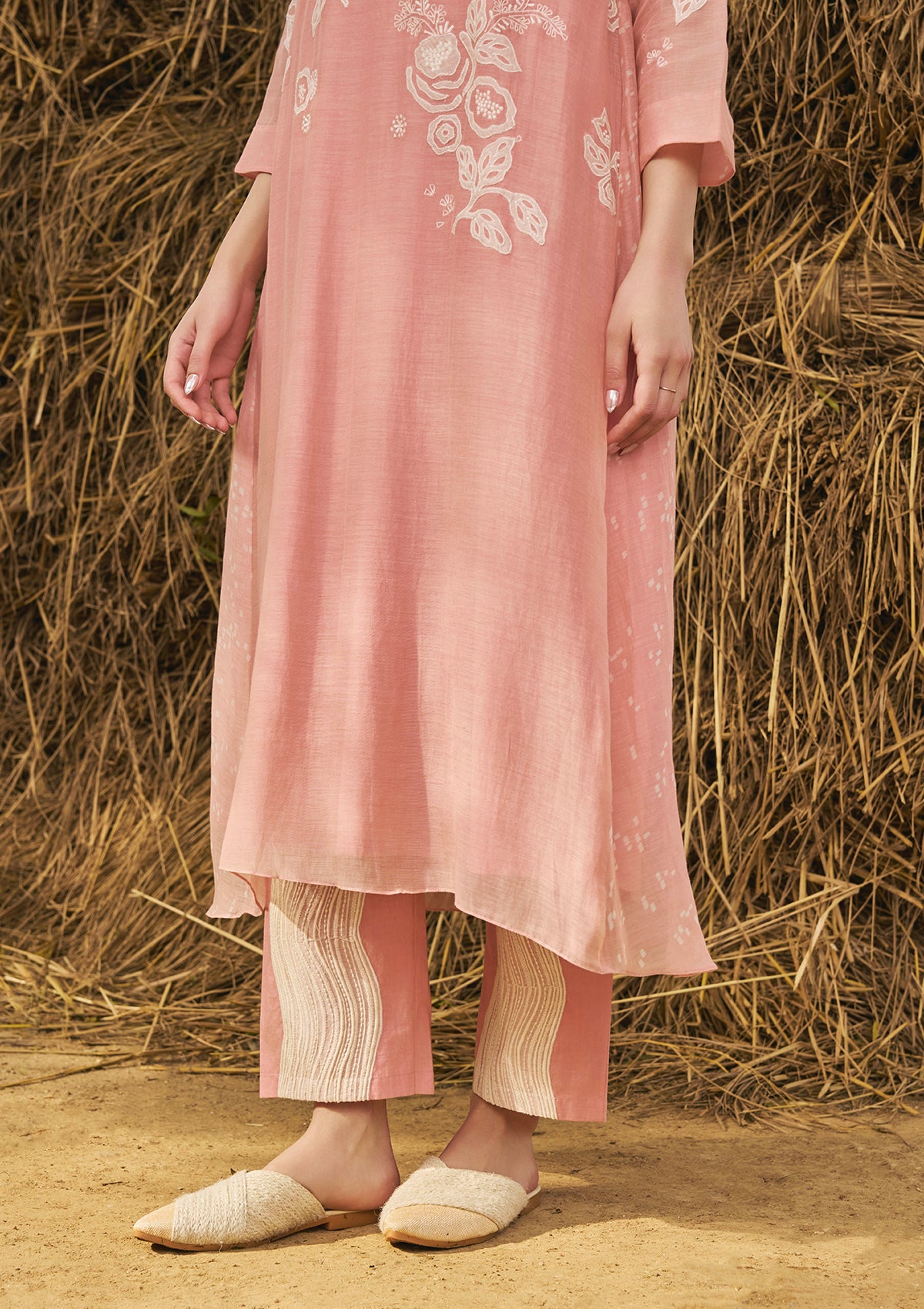 Tulip Floral Applique Co-ord Set