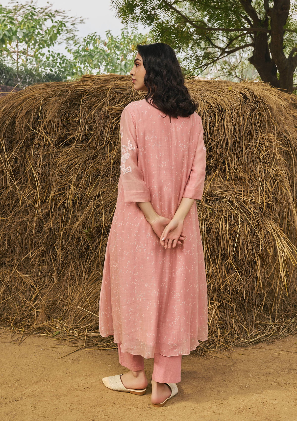 Tulip Floral Applique Co-ord Set