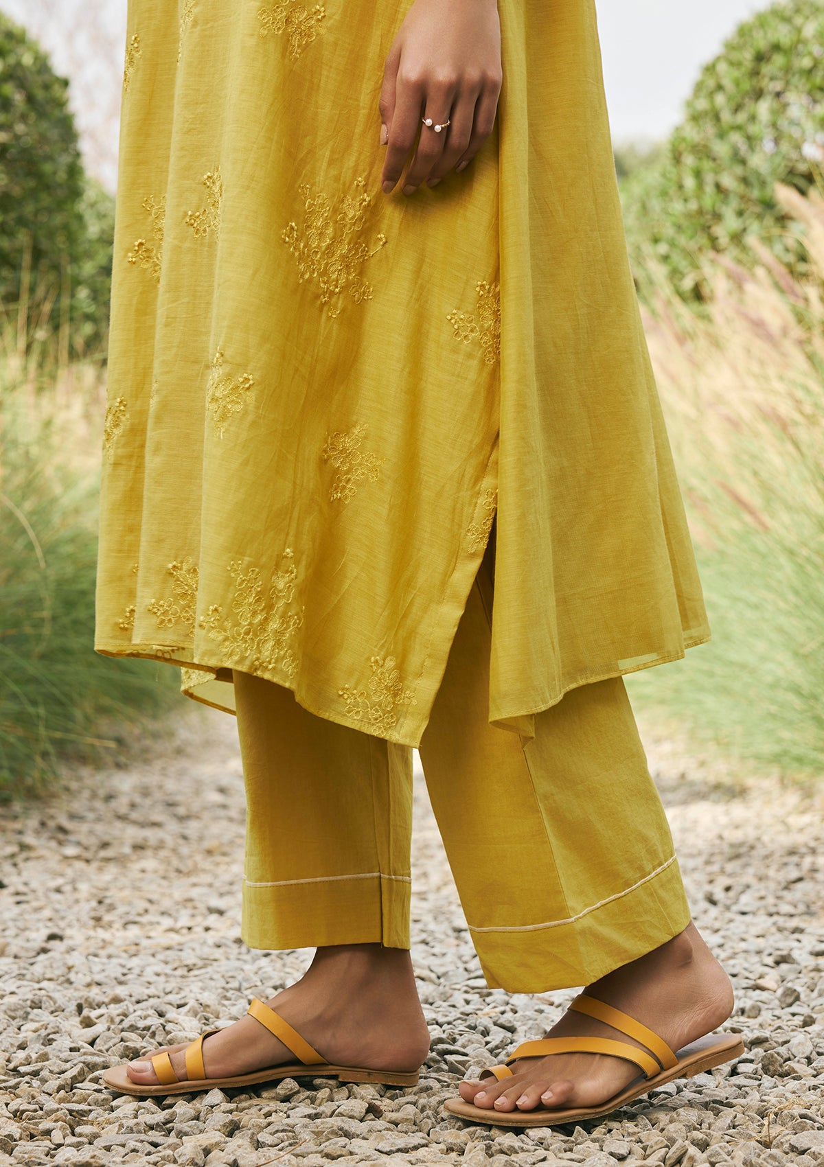 Daffodil Embroidered Co-ord Set