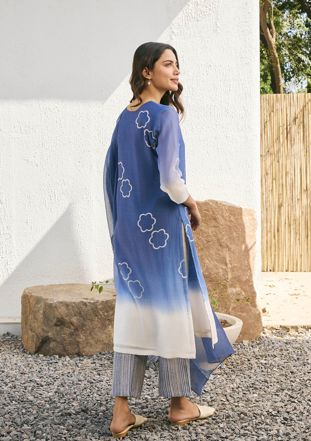 Ocean Blue Kurta Set