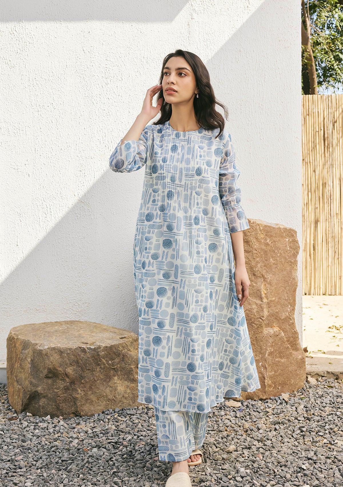 Powder Blue Co-ord Set