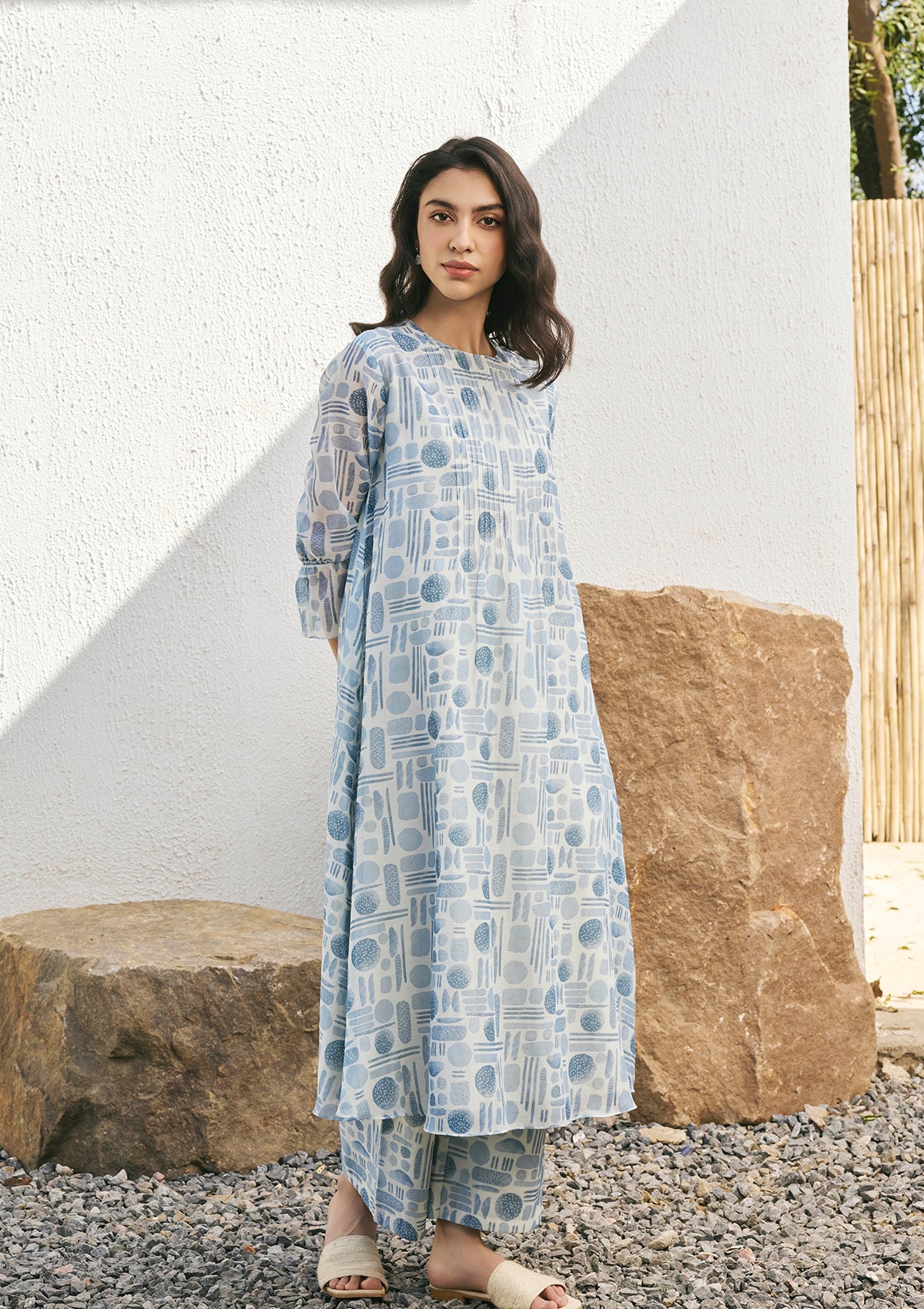 Powder Blue Co-ord Set