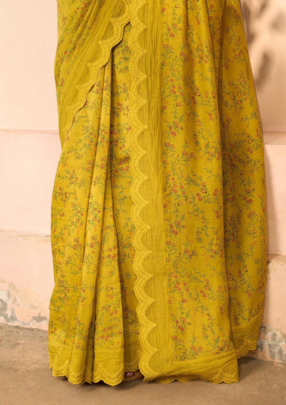Tuscany Floral Saree