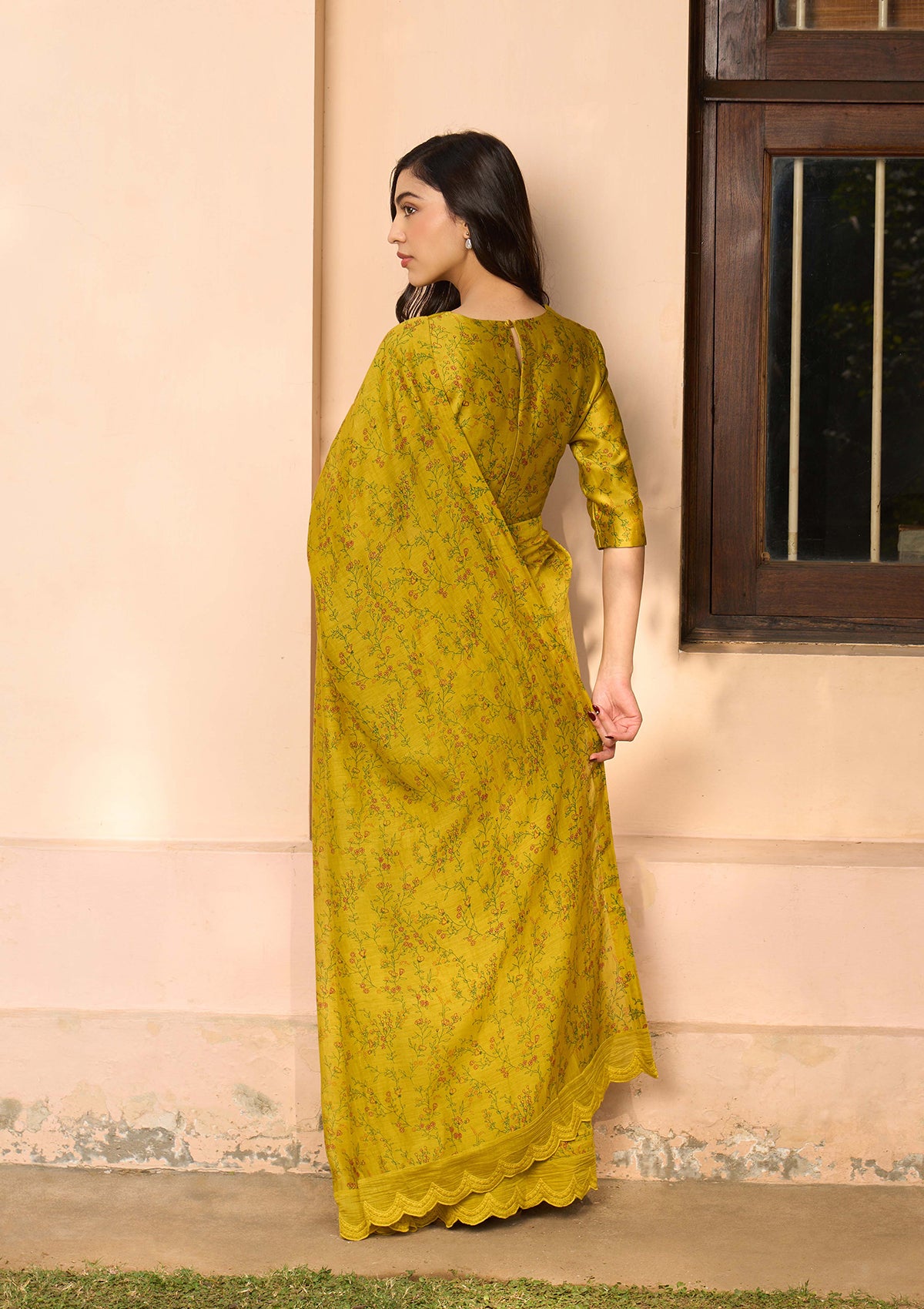 Tuscany Floral Saree