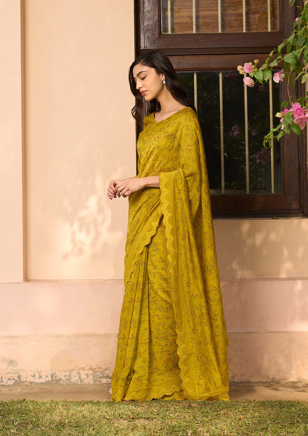 Tuscany Floral Saree