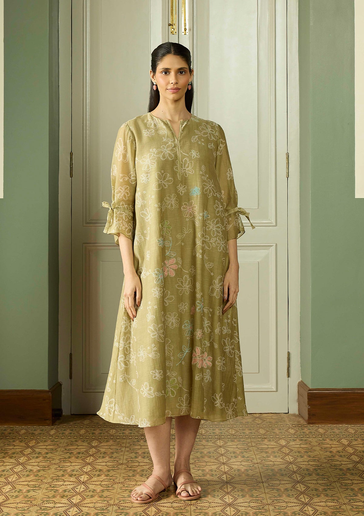 Meadow Embroidered Dress