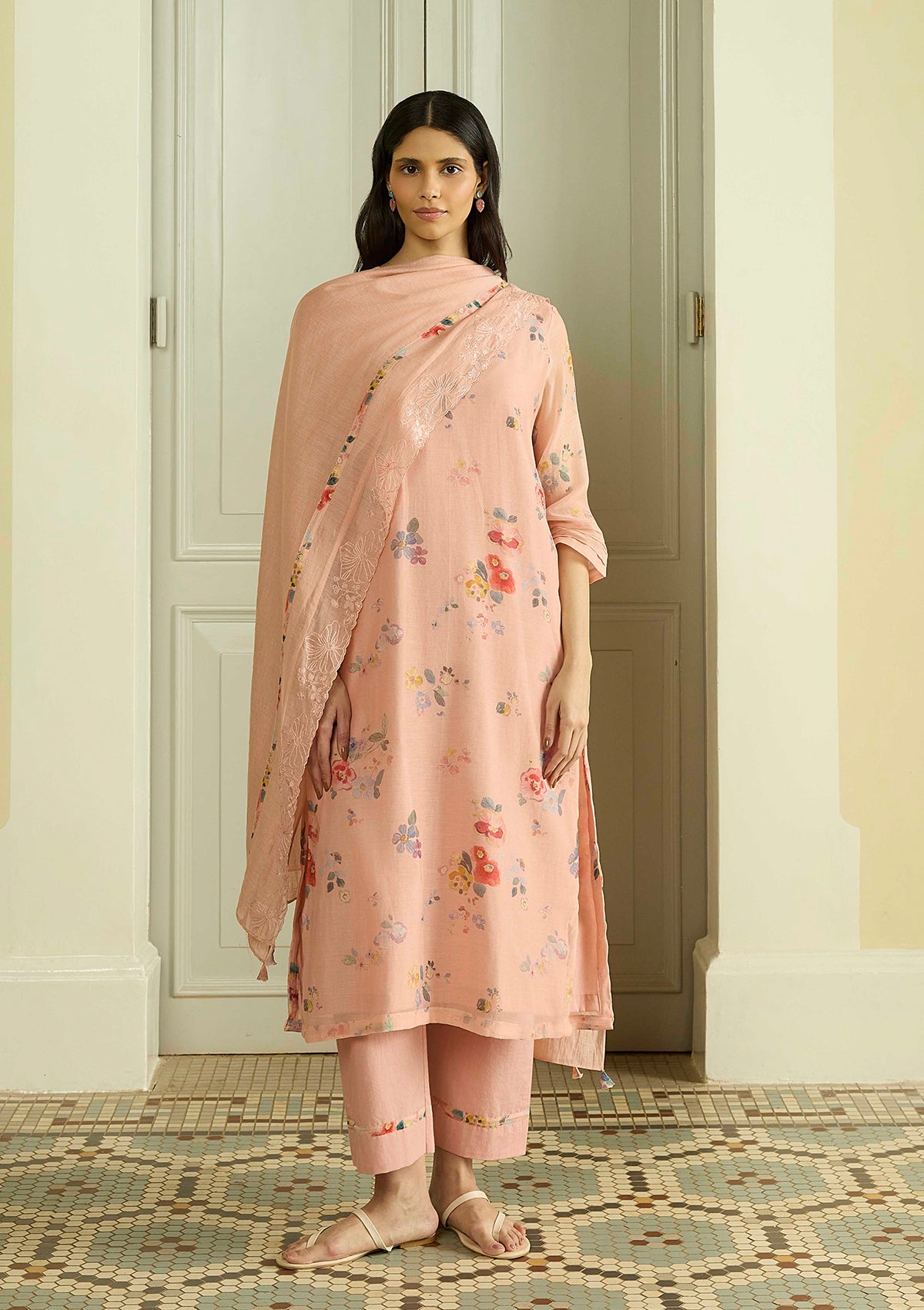 Blossom Floral Kurta Set