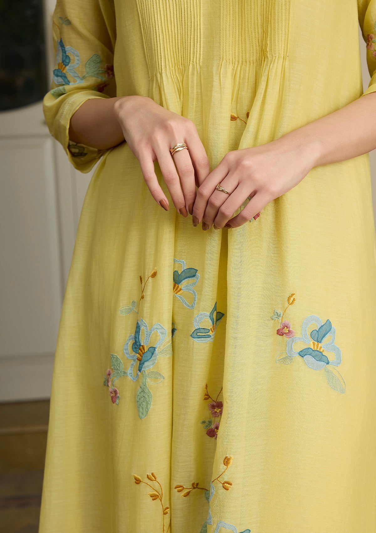 Lemon Applique Co-ord Set