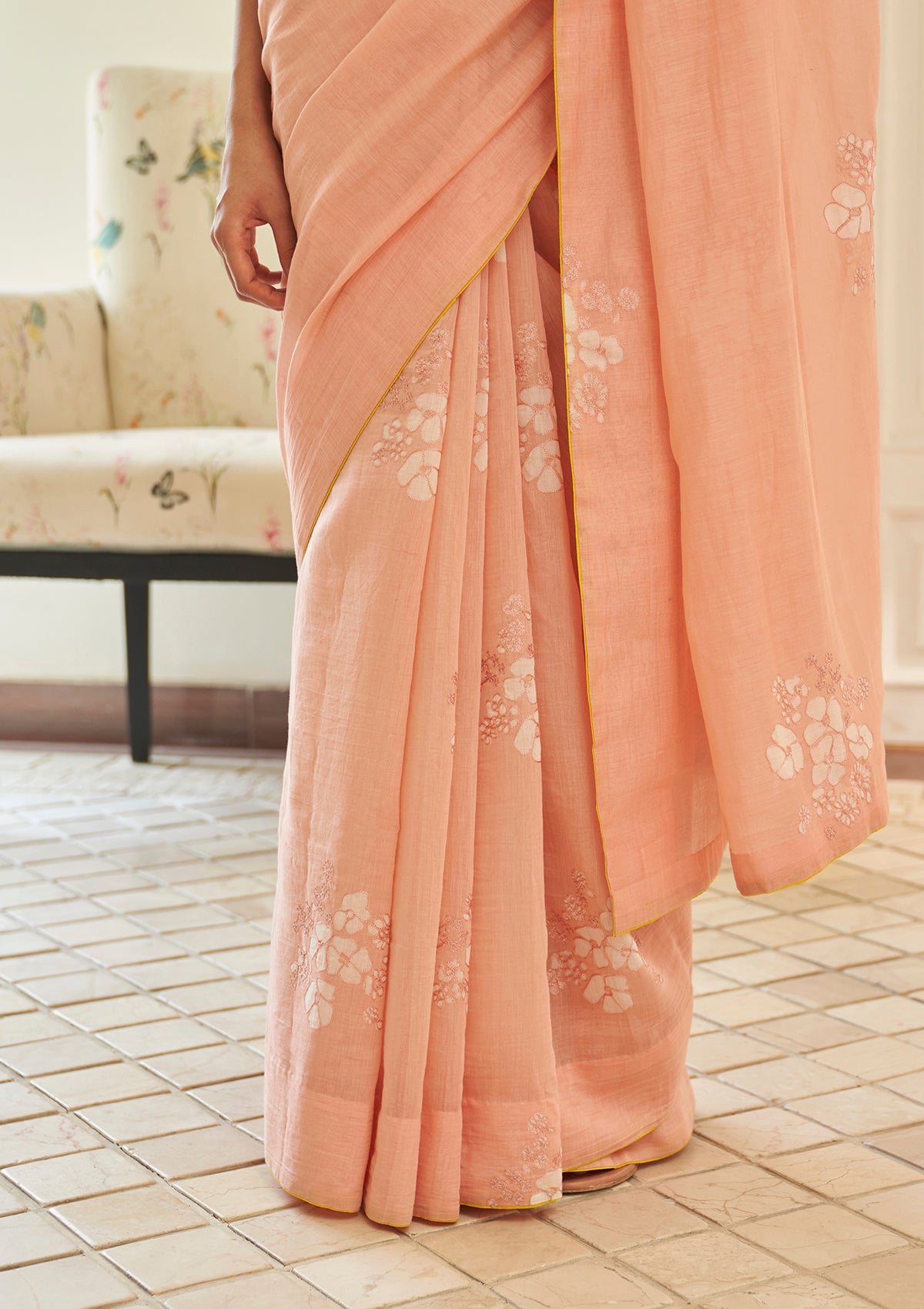 Tulip Floral Saree
