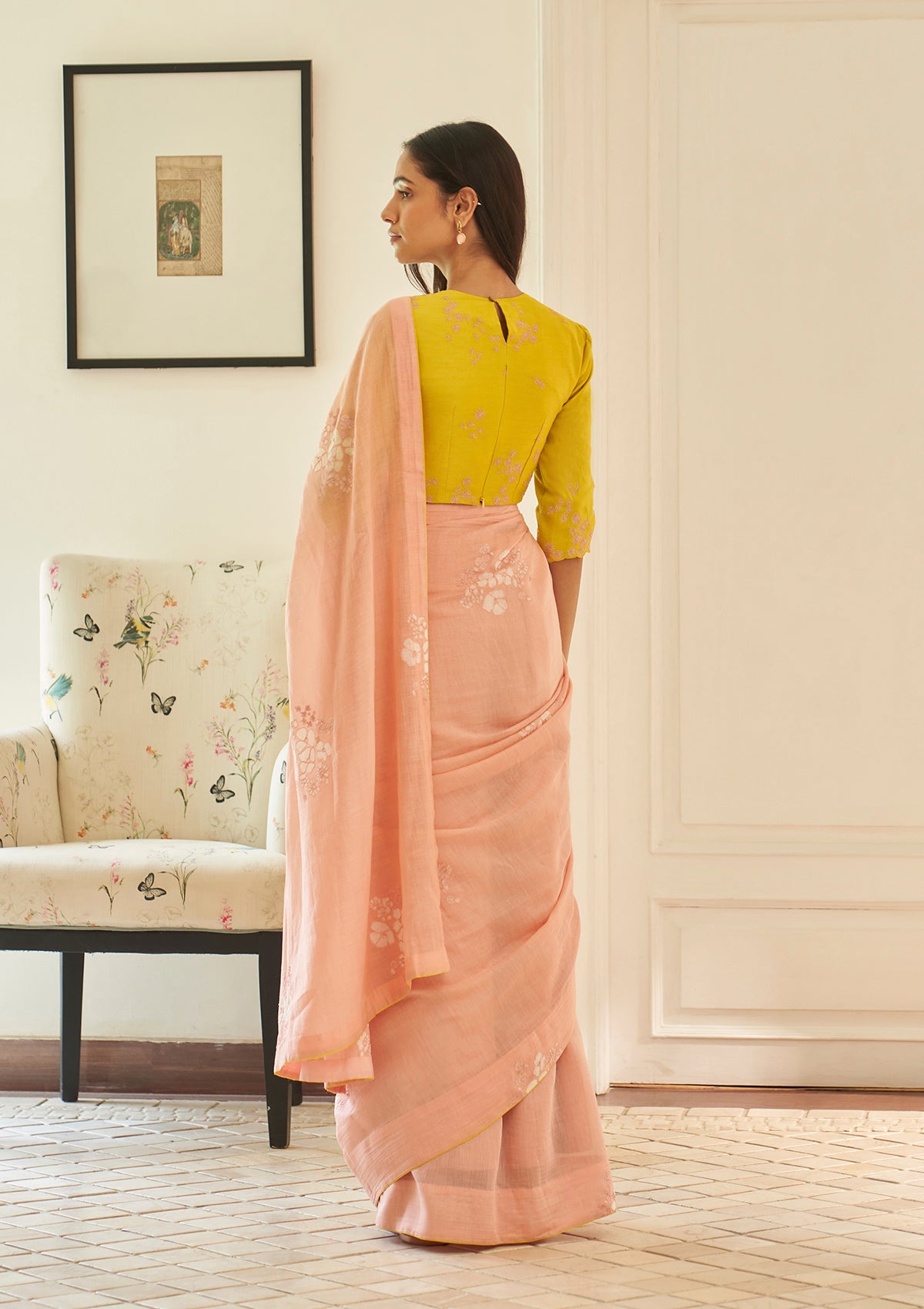 Tulip Floral Saree