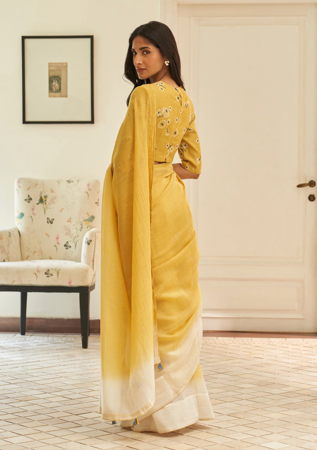 Rue Ombre Saree