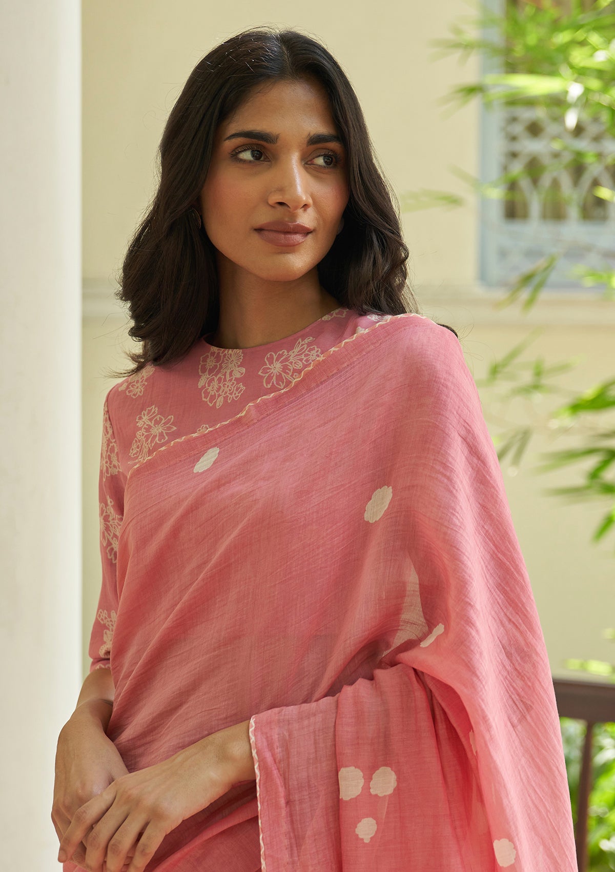 Peony Saree