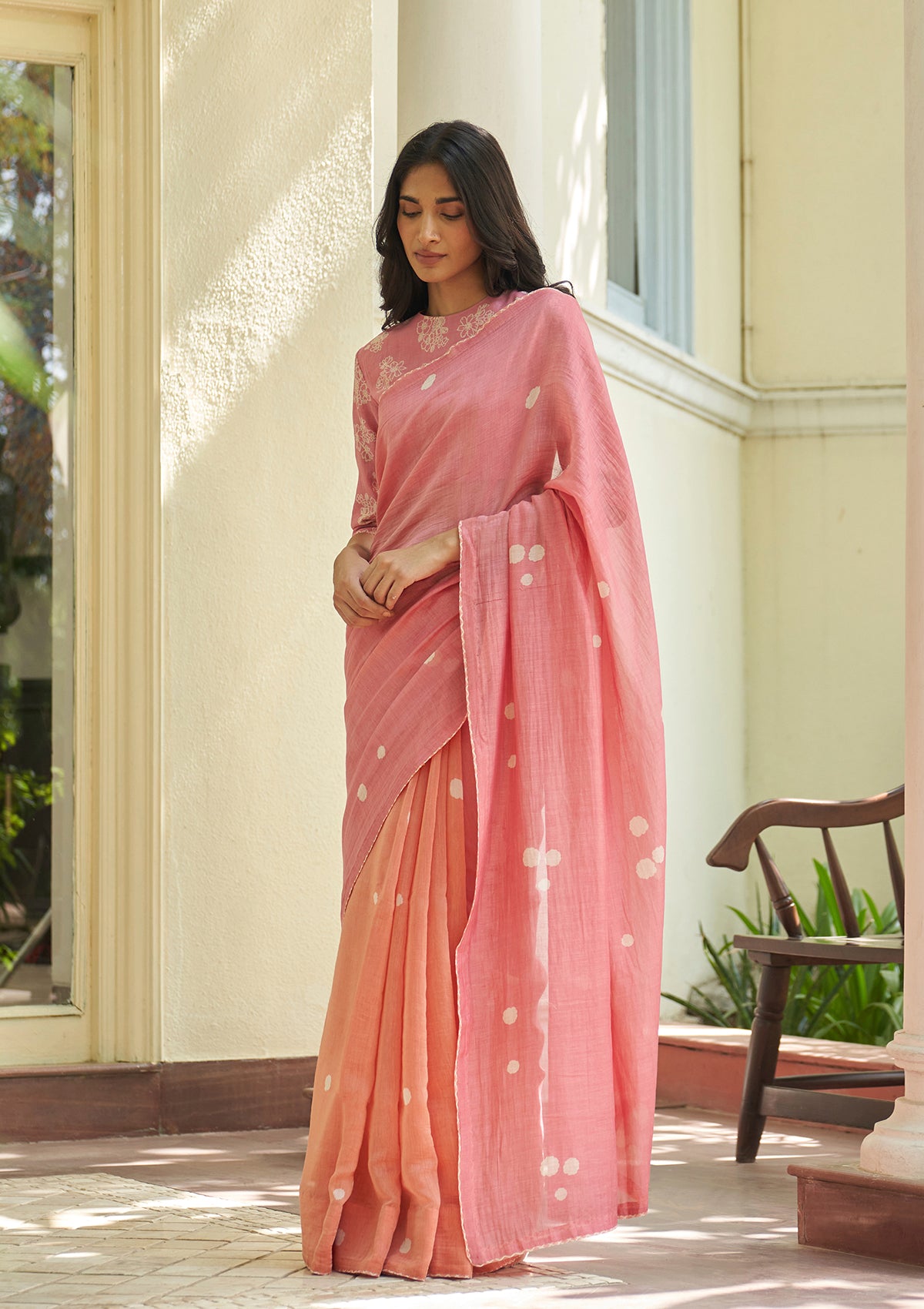 Peony Saree