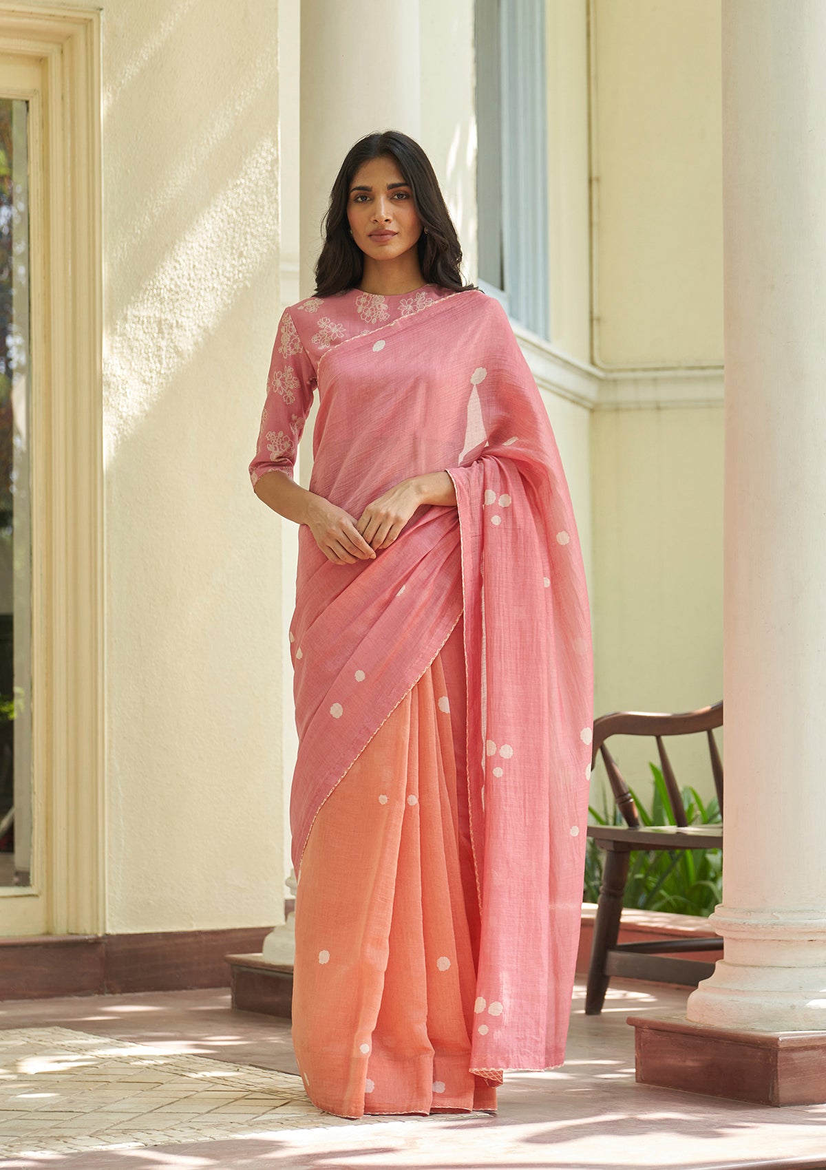 Peony Saree