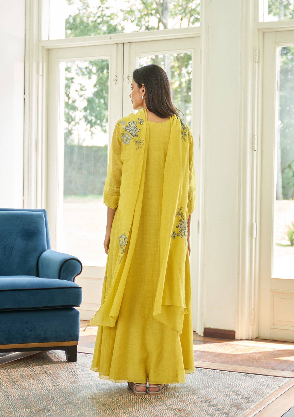 Daffodil Anarkali Set