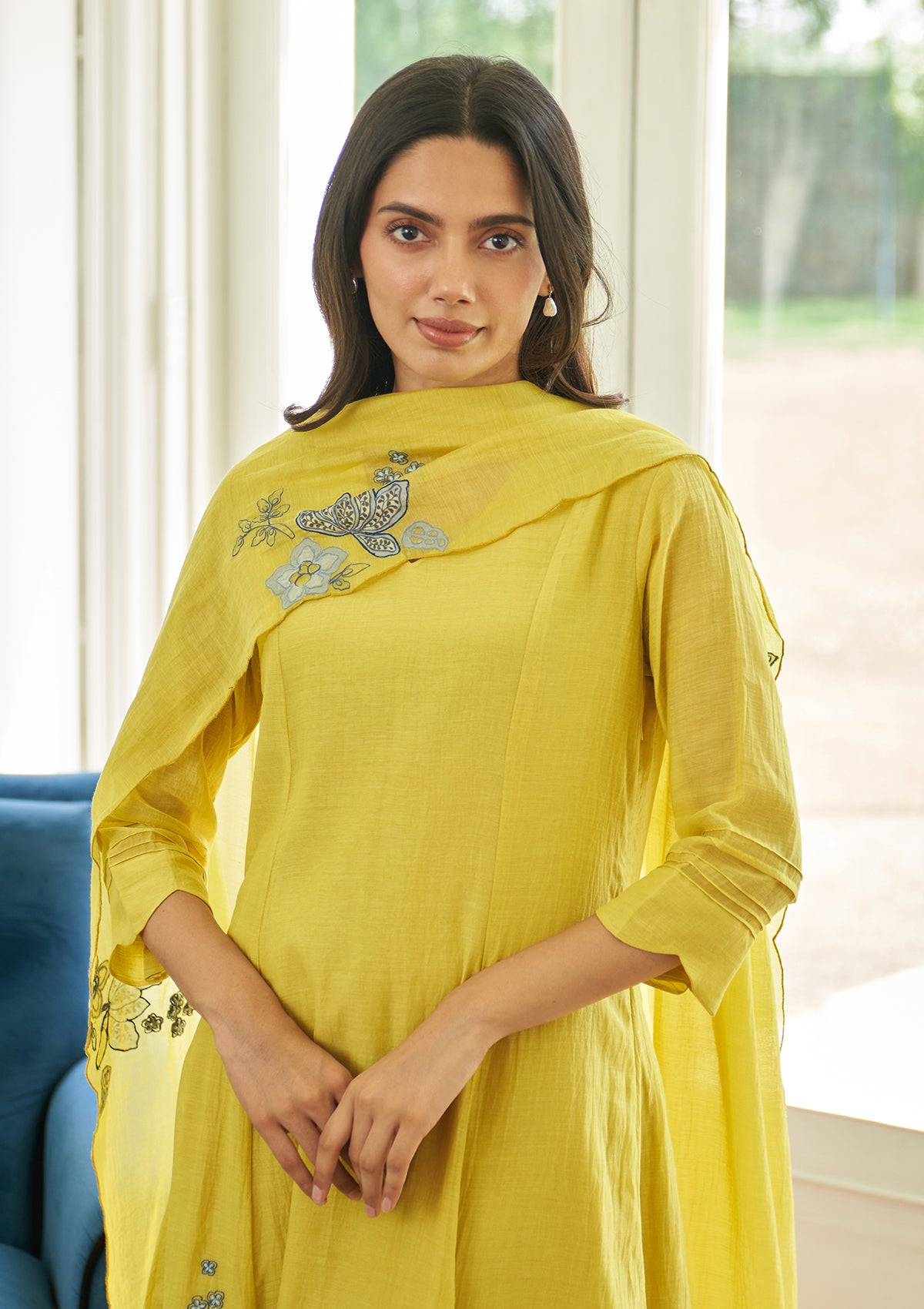 Daffodil Anarkali Set