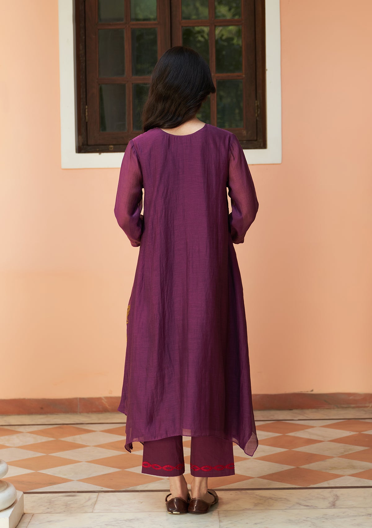 Amethyst Applique Co-ord Set