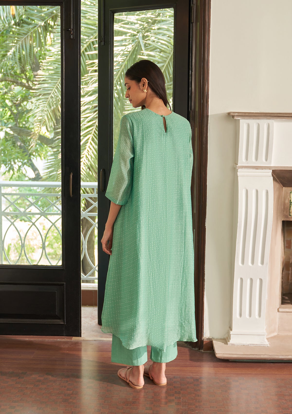 Mint Applique Co-ord Set