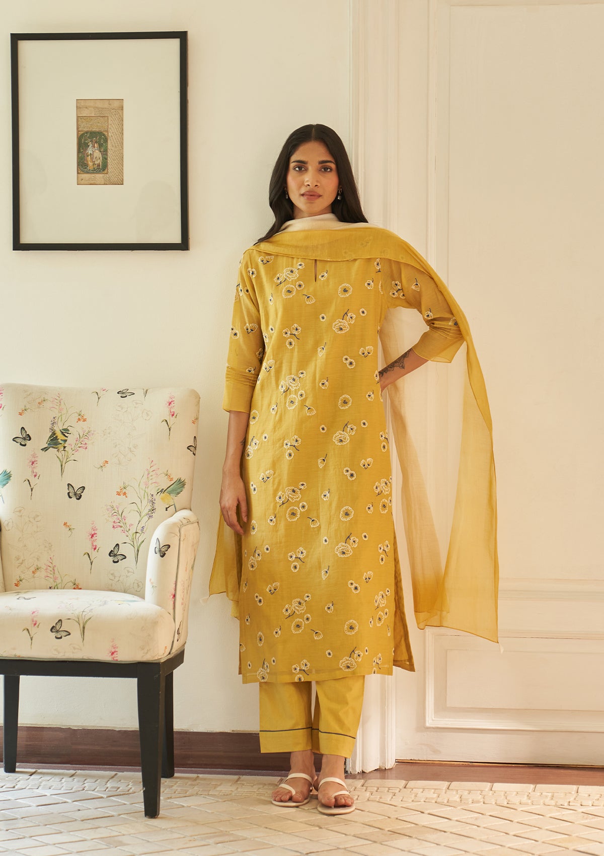 Rue Floral Kurta Set