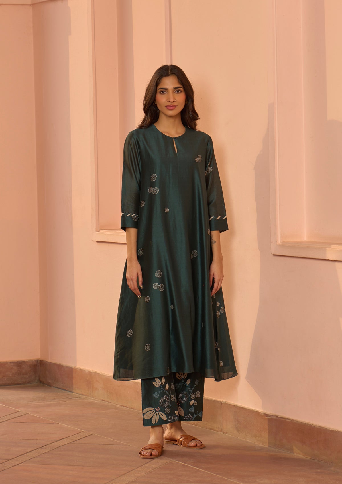 Jade Embroidered Co-ord Set