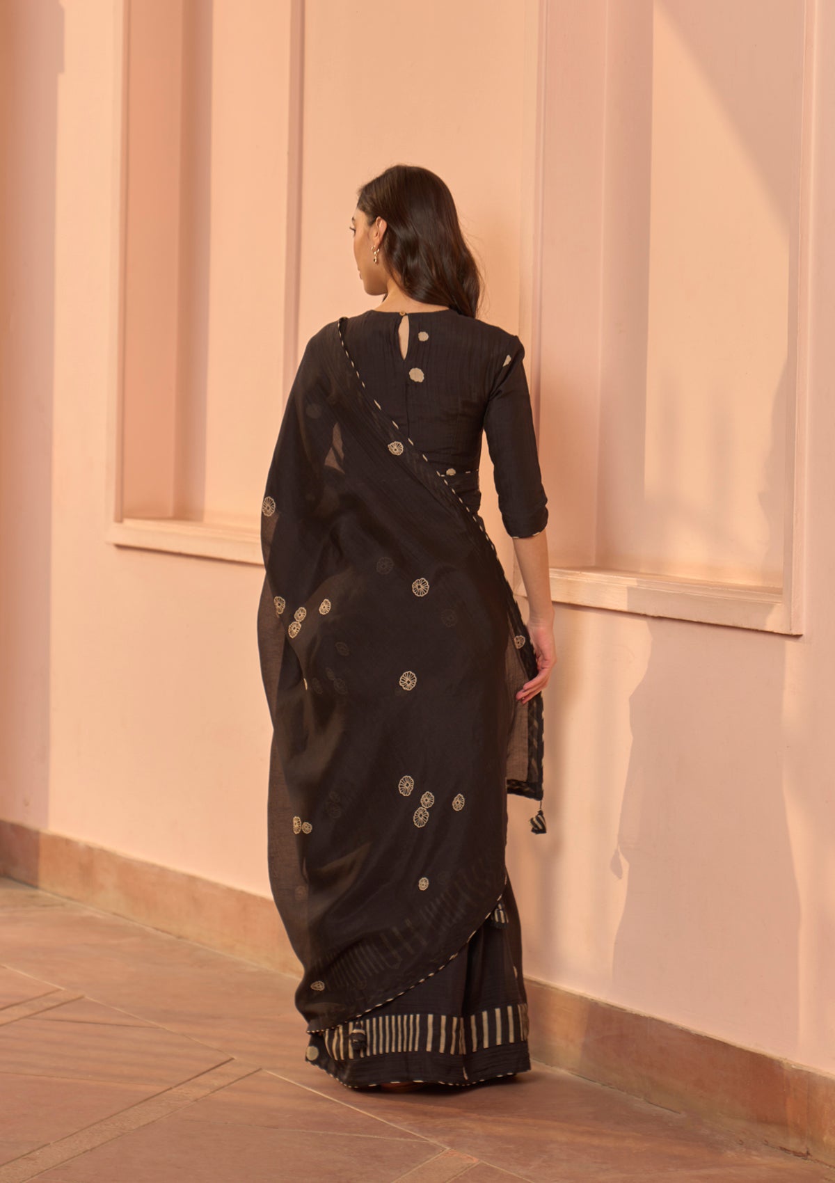 Noir Printed Saree