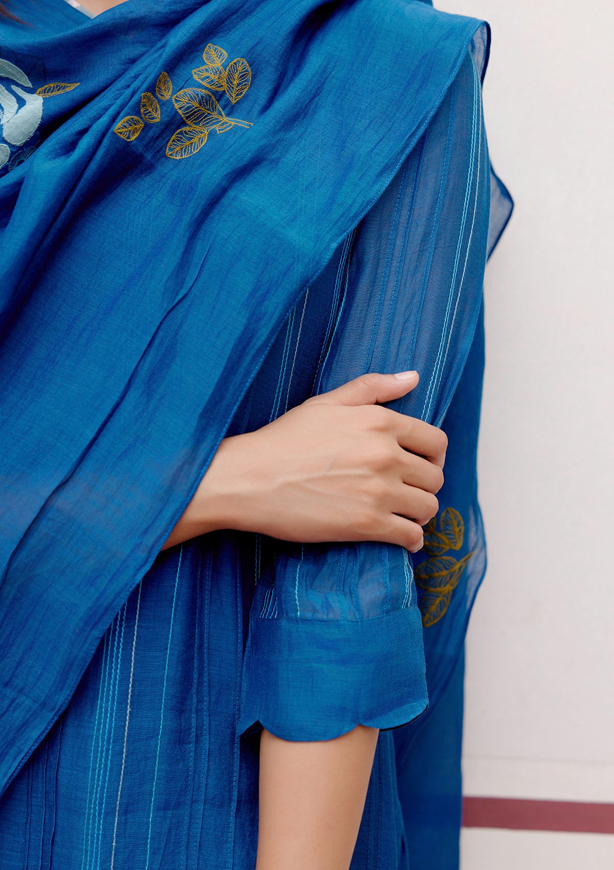 Sapphire Floral Kurta