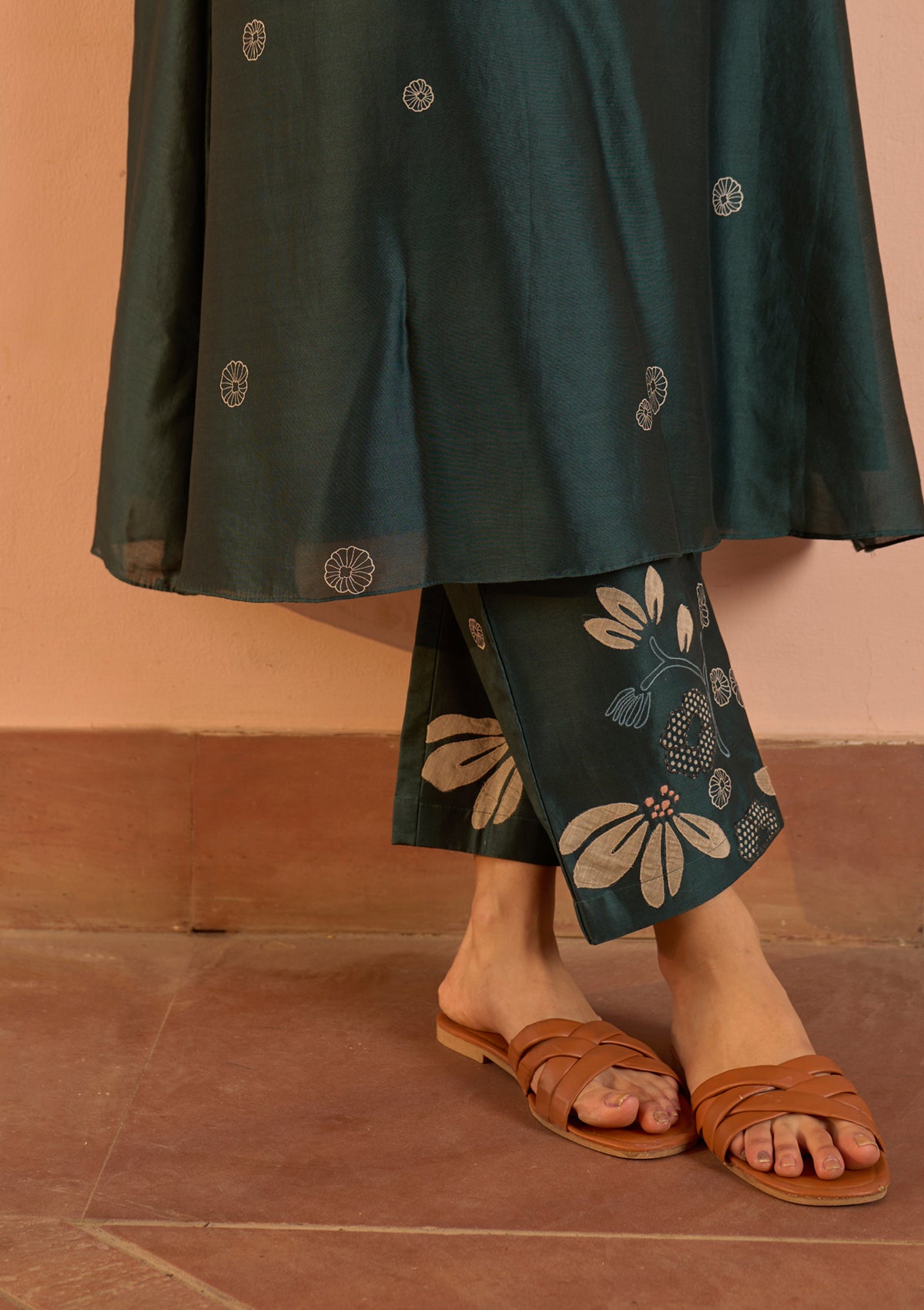 Jade Embroidered Co-ord Set