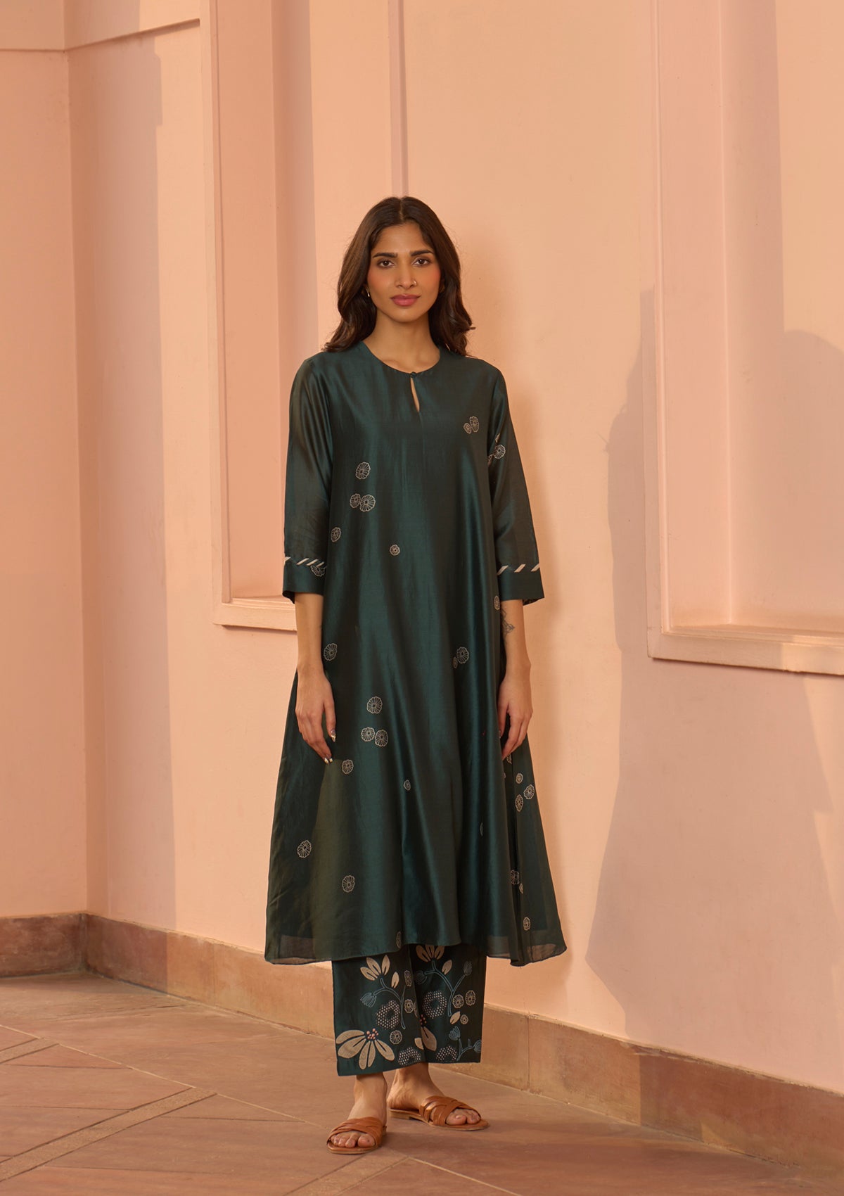 Jade Embroidered Co-ord Set