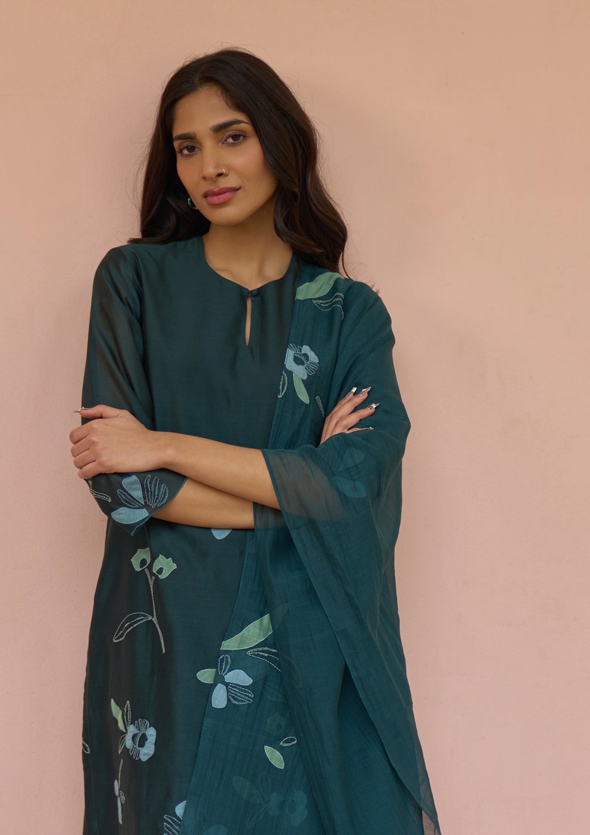 Jade Applique Kurta Set