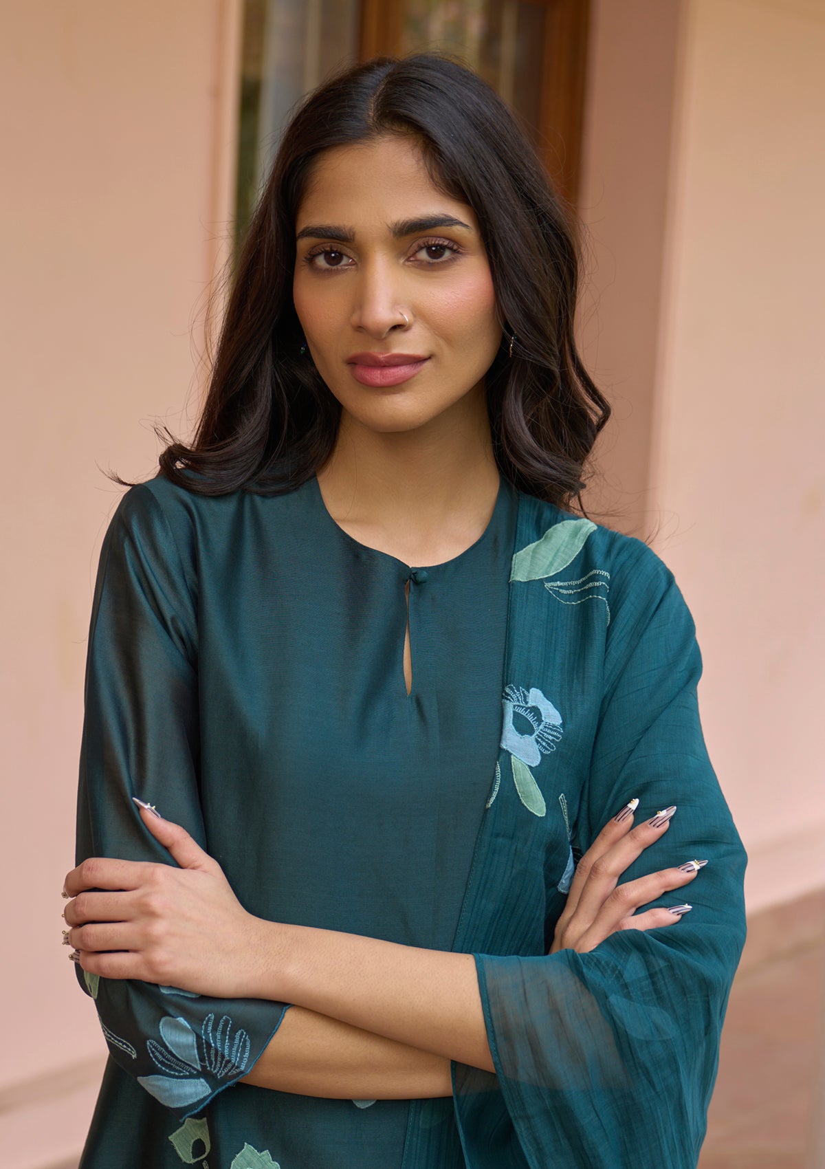 Jade Applique Kurta Set