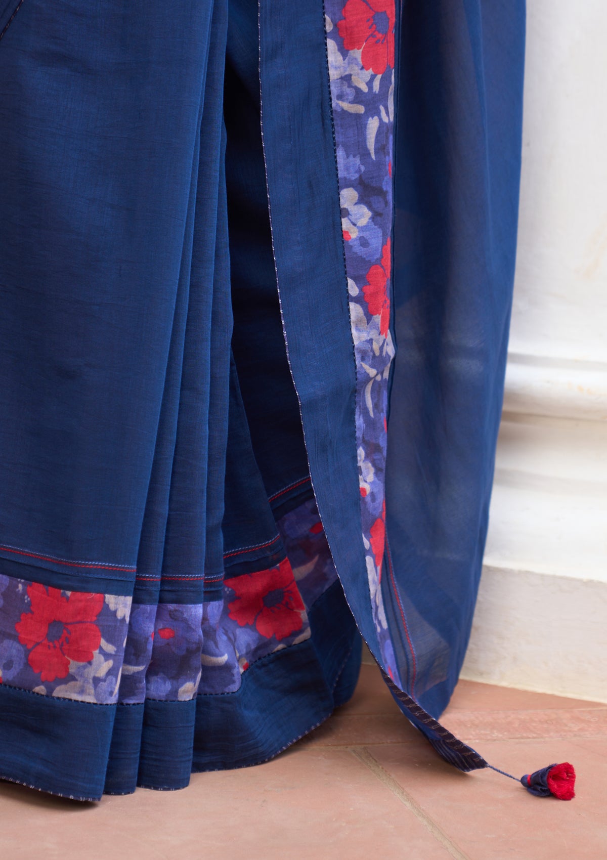 Sapphire Floral Saree