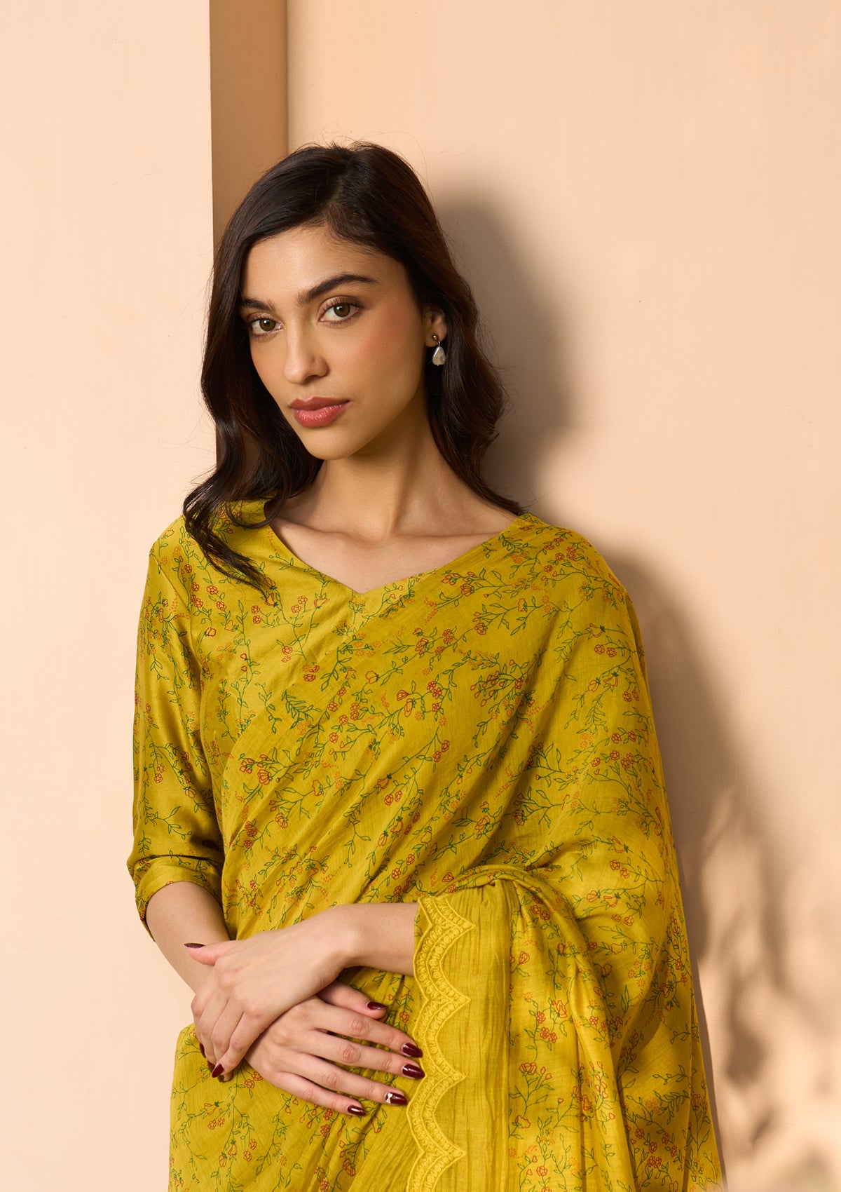 Tuscany Floral Saree