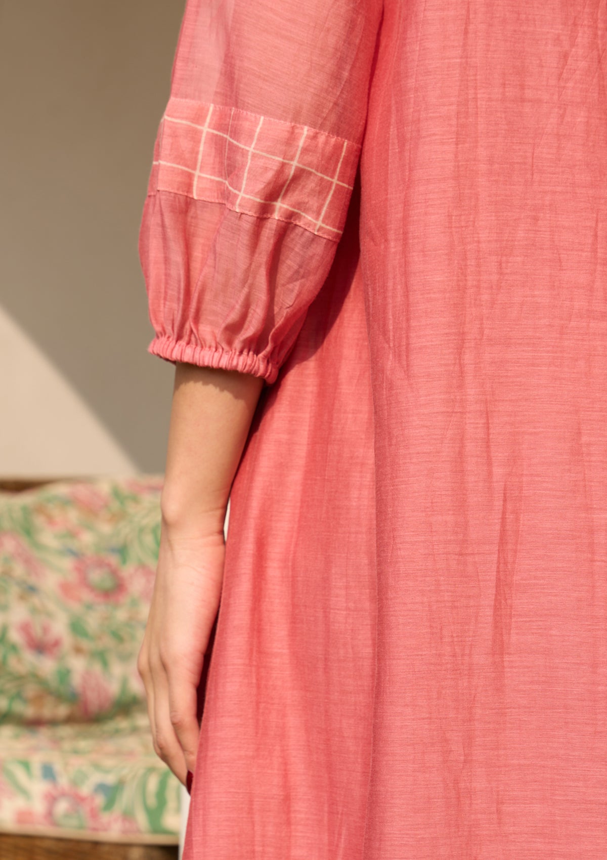 Hibiscus Applique Dress