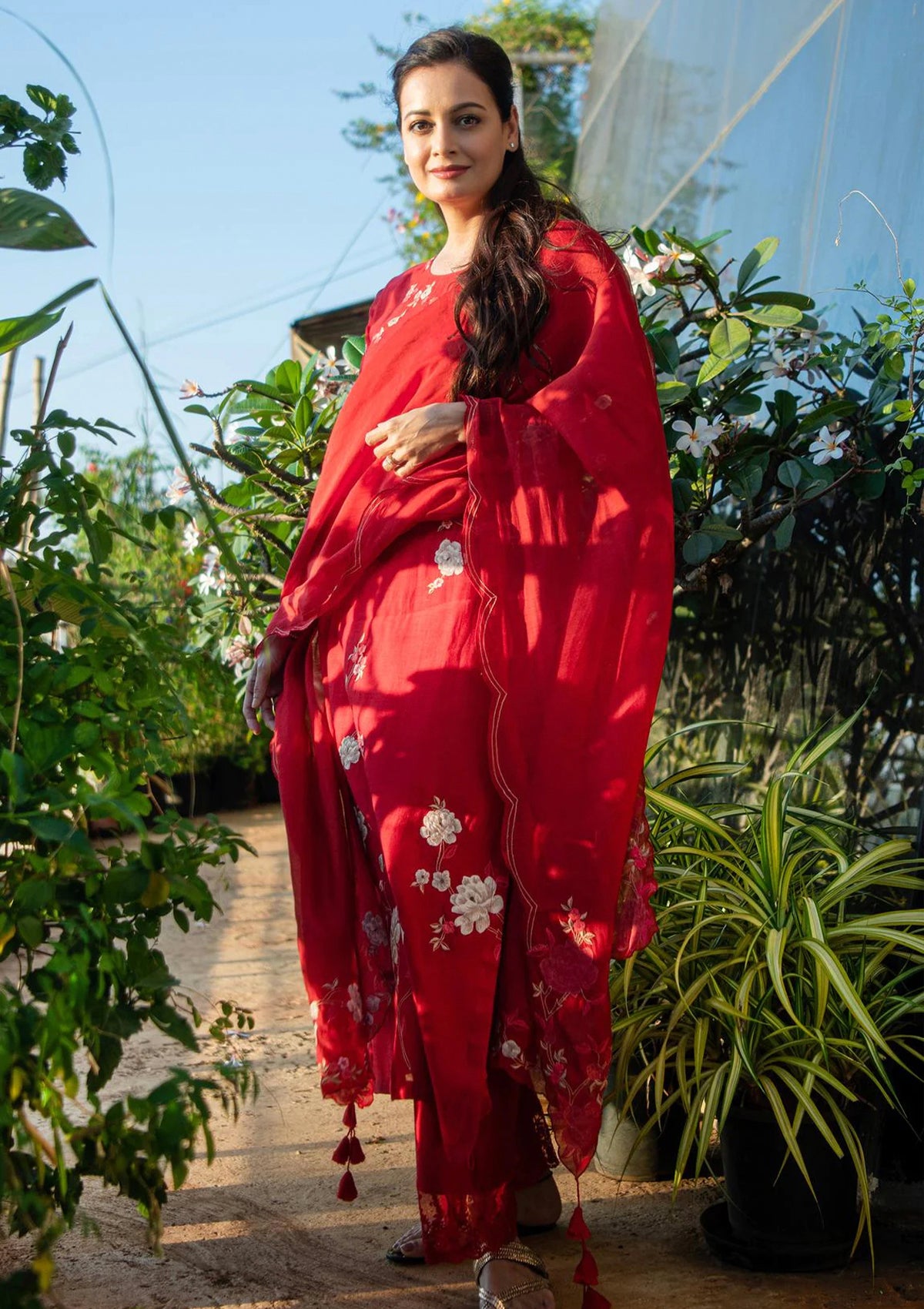 Camellia Floral Kurta Set