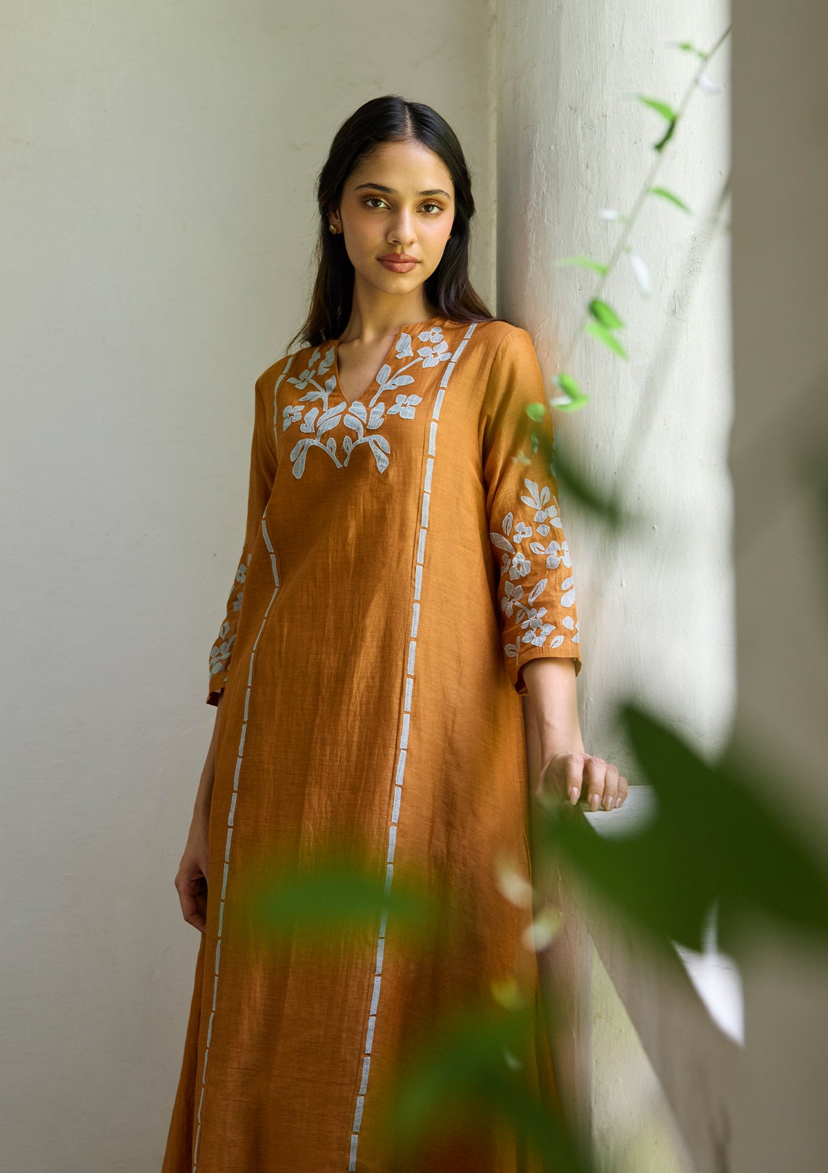 Ochre Applique Co-ord set