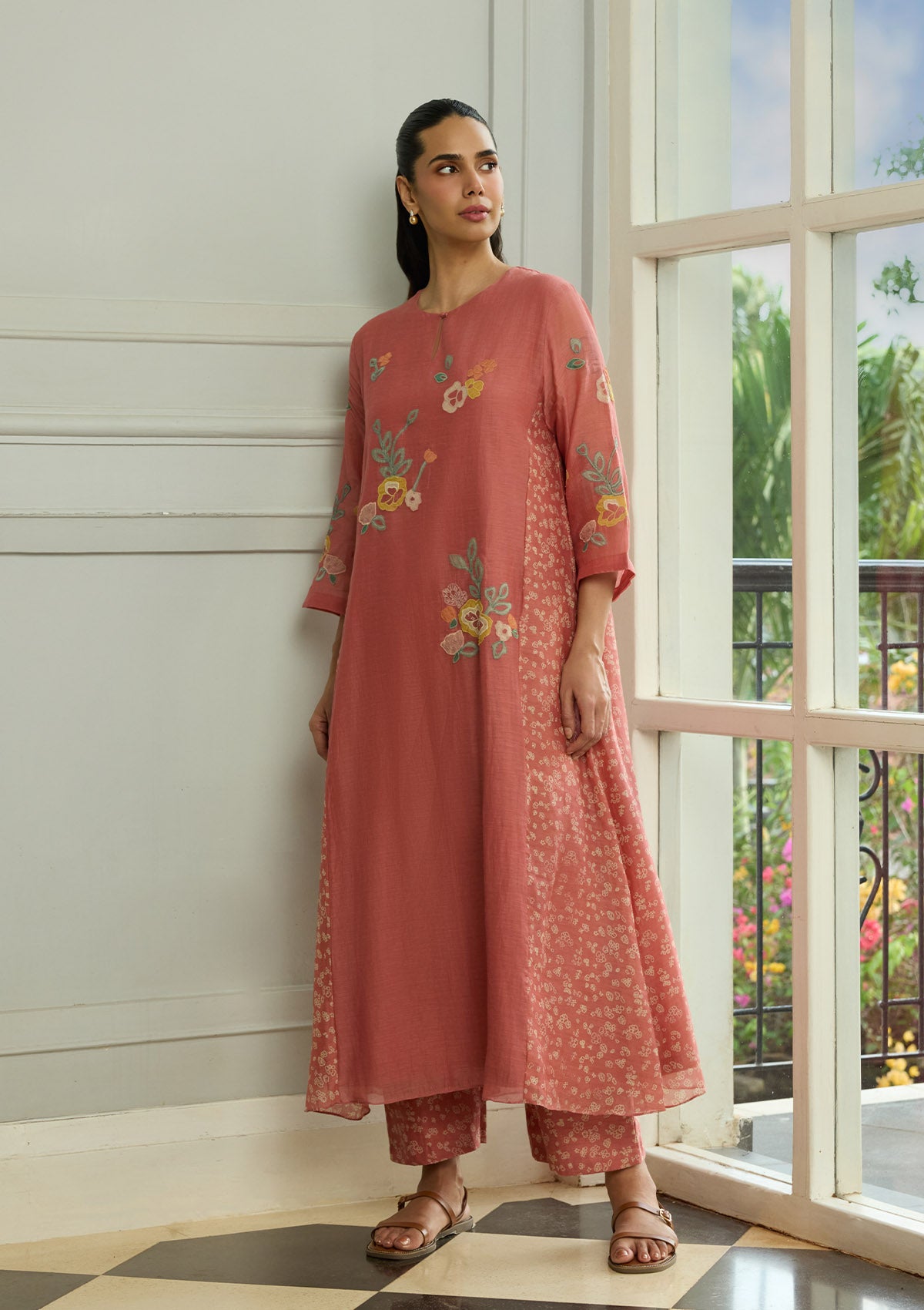 Blush Applique Co-ord Set