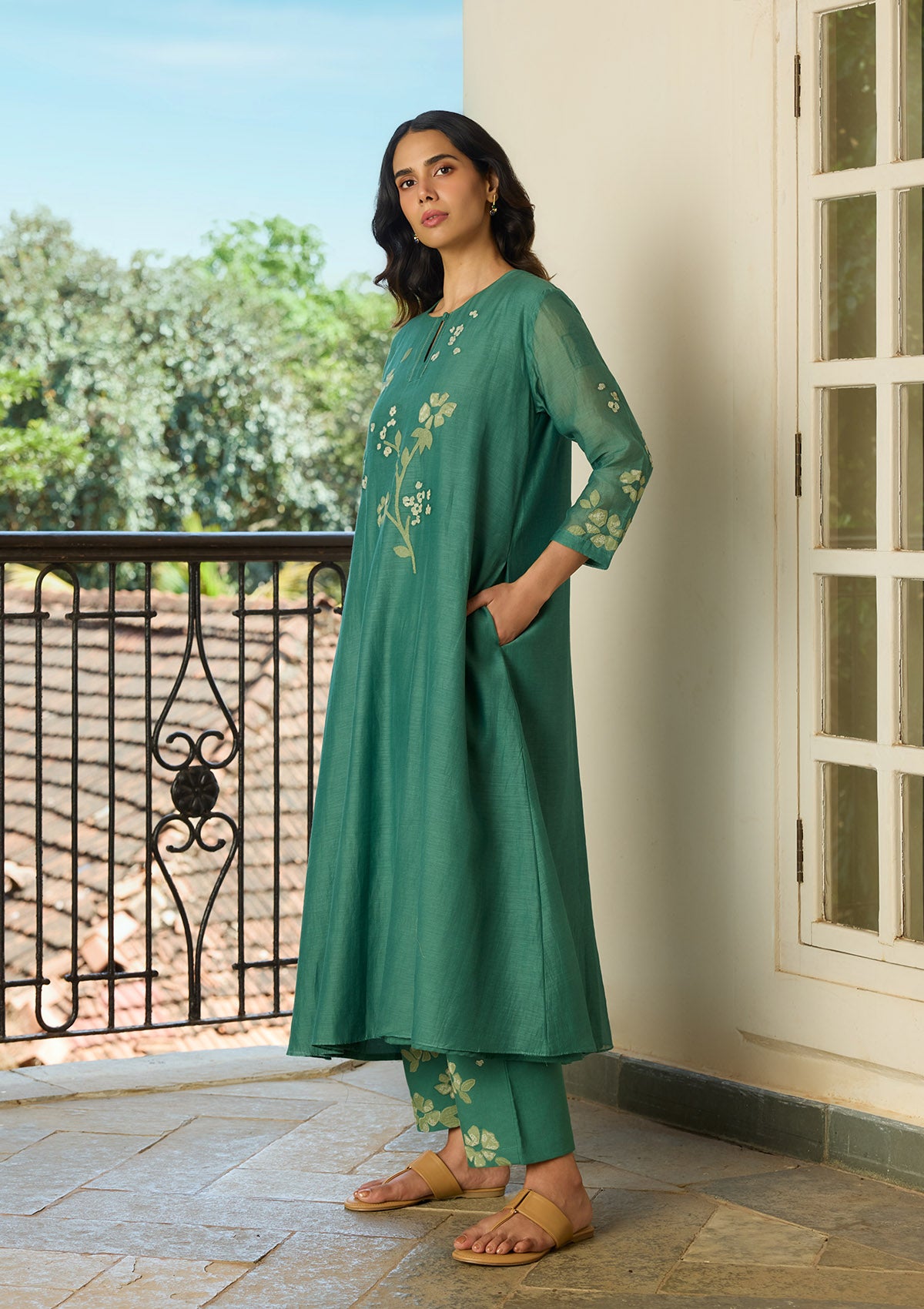 Jade Applique Co-ord Set