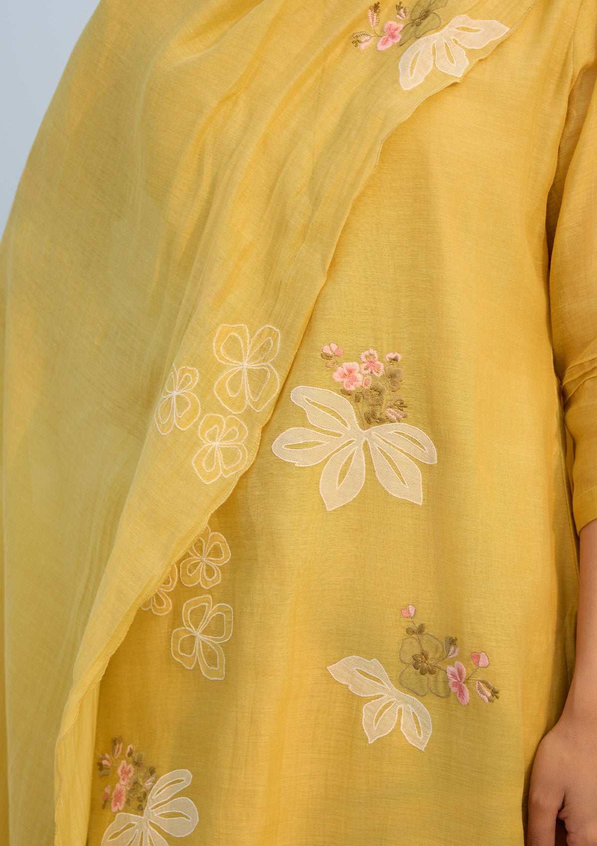 Rue Embroidered Kurta Set