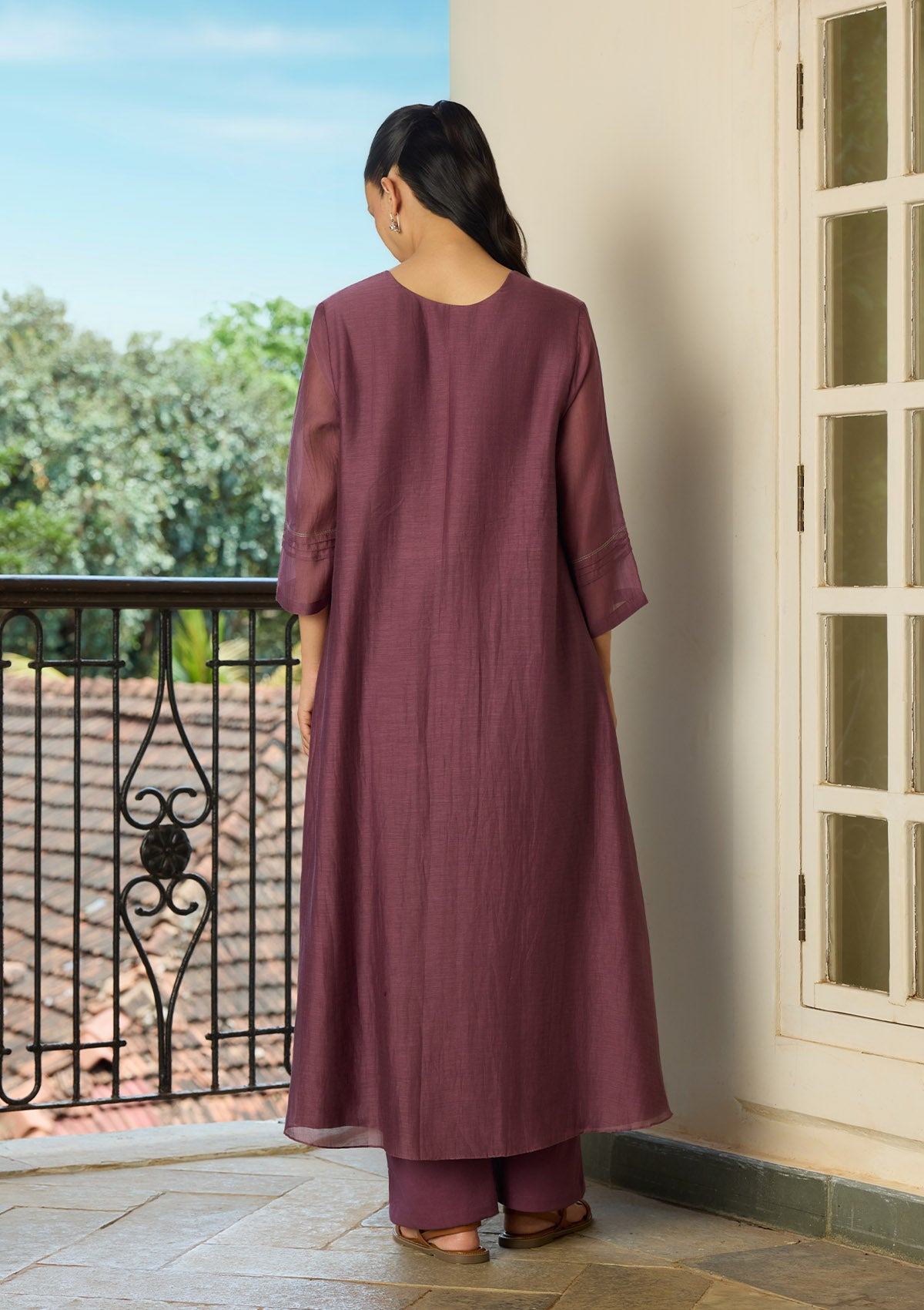 Amethyst Applique Co-ord Set
