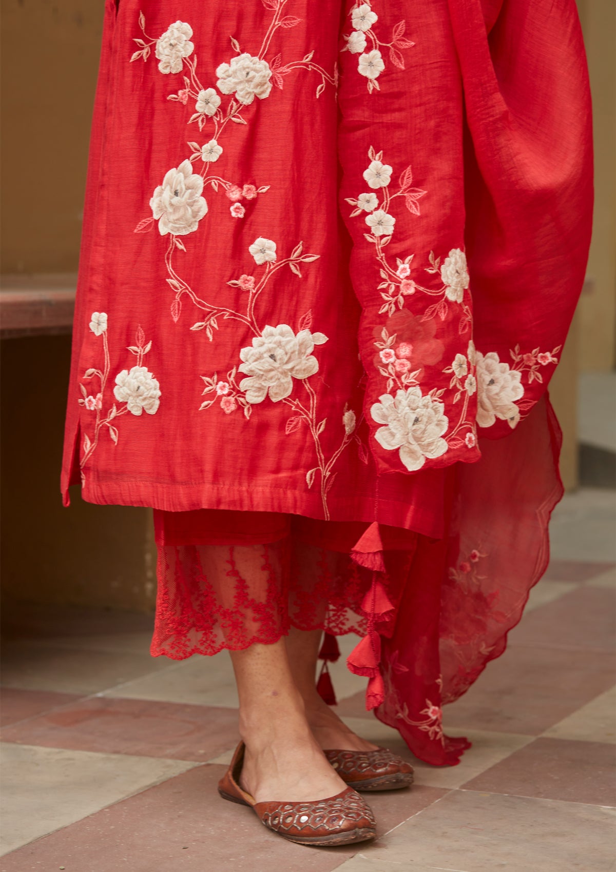 Camellia Floral Kurta Set