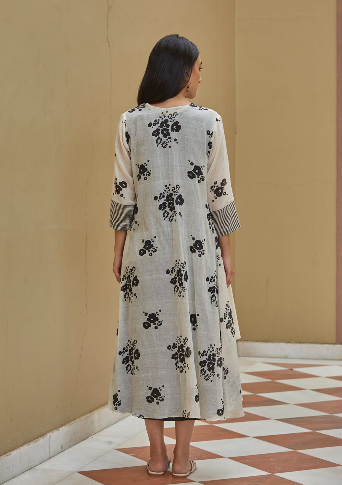 Onyx and Pearl Jacket Set