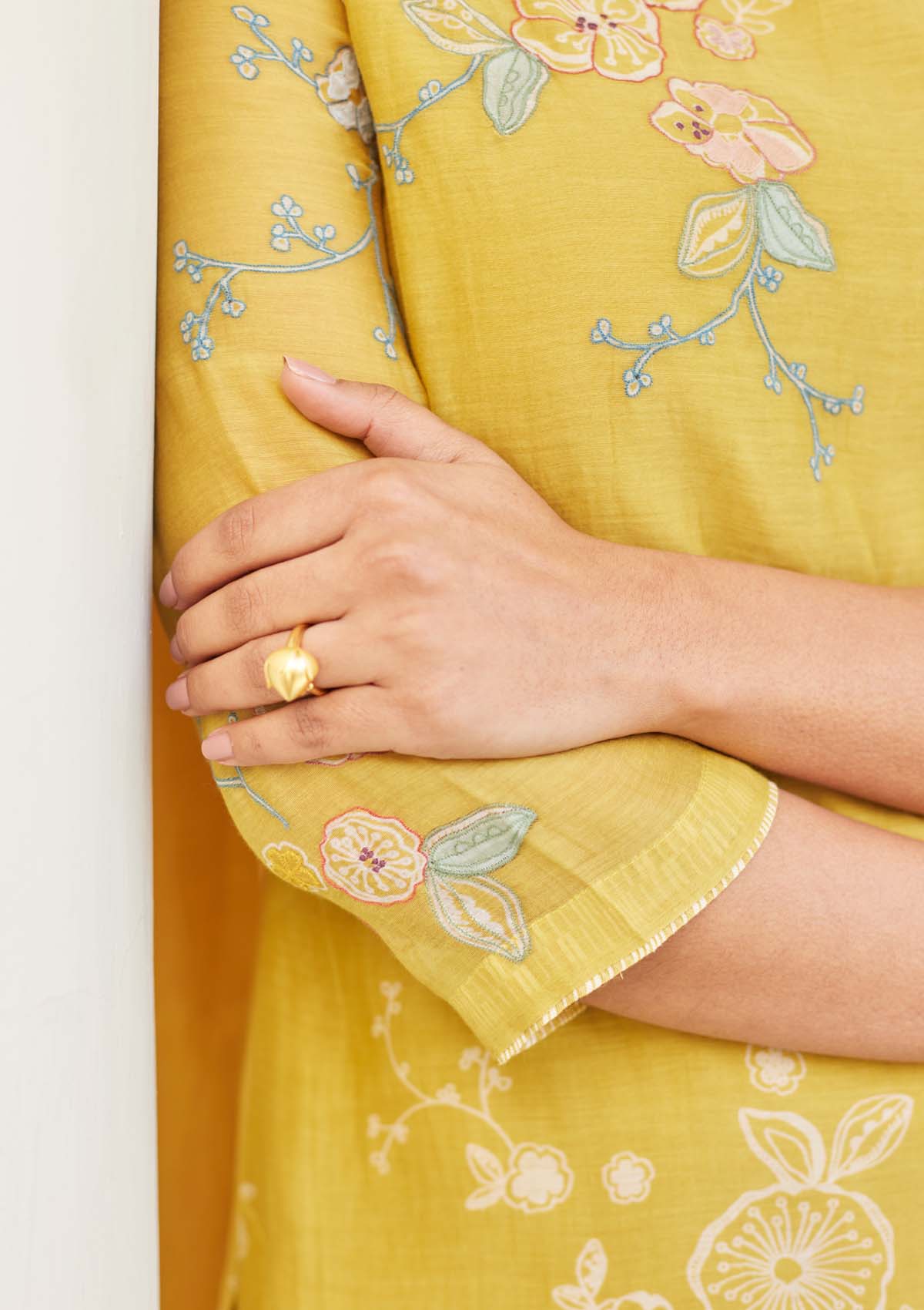 Rue Applique Kurta Set