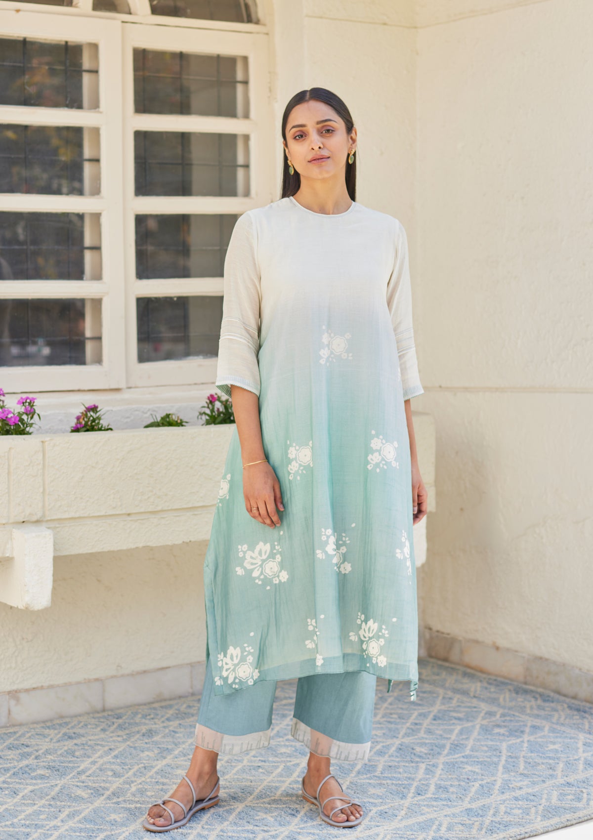 Sky Ombre Printed Co-ord Set