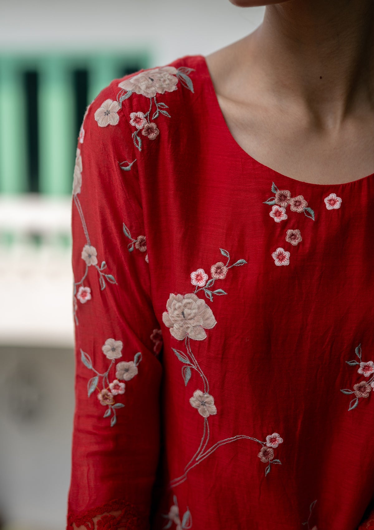 Poppy Applique Layered Co-ord Set