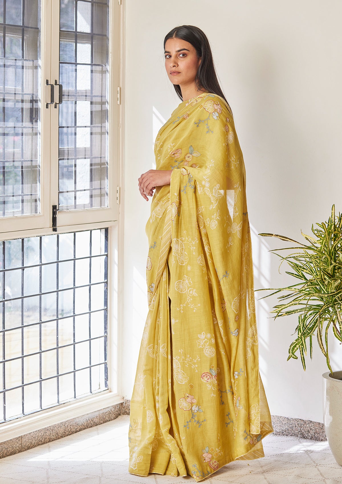 Rue Applique Saree