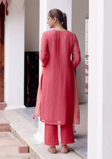 Rosewood Applique Kurta Set