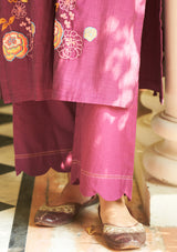 Amethyst Embroidered Kurta Set