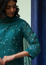 Emerald Printed Anarkali