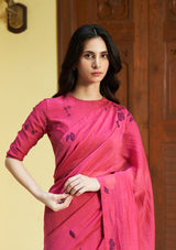 Rouge Floral Saree