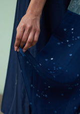 Indigo Threadwork Kurta Set